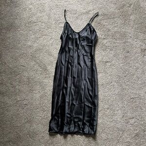 Bebe Midi Black Dress